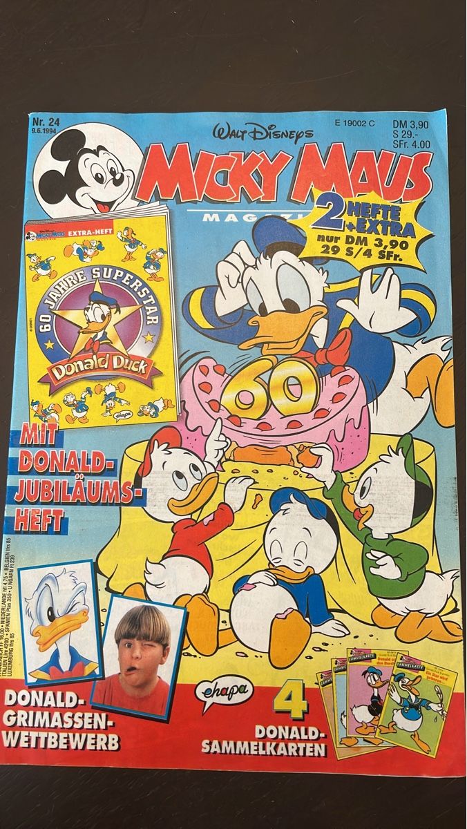 Comics: Micky Maus Magazin Nr. 24/1994 Jubiläumsheft – Neu (gemäss Beschreibung) aus Therwil von rubininio