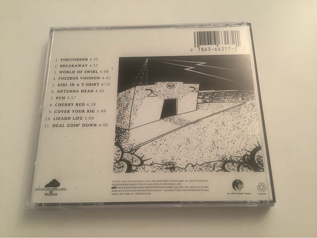 CD: ZZ Top / Antenna / 1994 – Usato da Dübendorf venduto da Shreck 1
