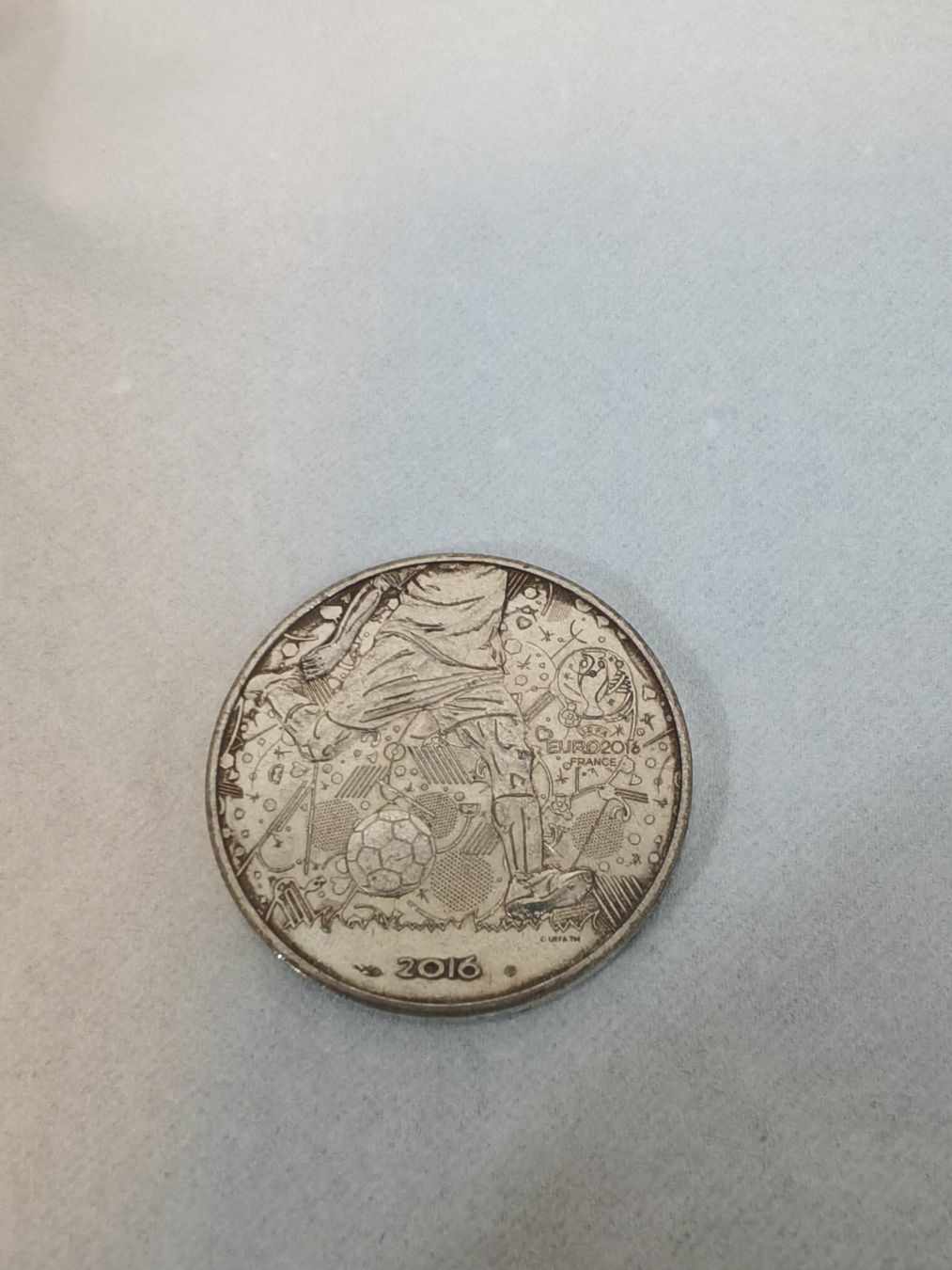 Tutti le monete: 10 Eur 2016 UEFA – Usato da Reinach BL venduto da Coin-Vintage