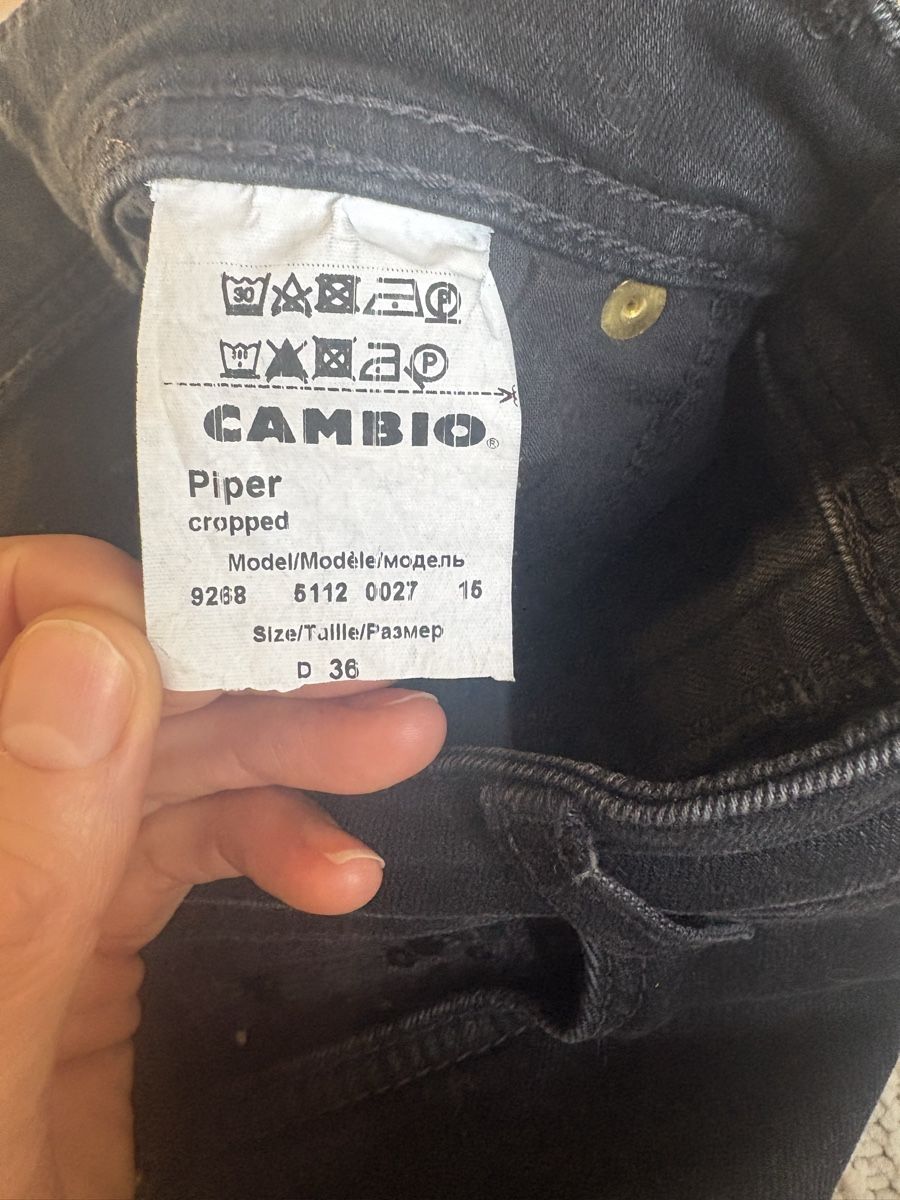 Cambio Jeans: Cambio premium Jeans Piper cropped – Nuovo (secondo la descrizione) da Kilchberg ZH venduto da rik_kdl9 3