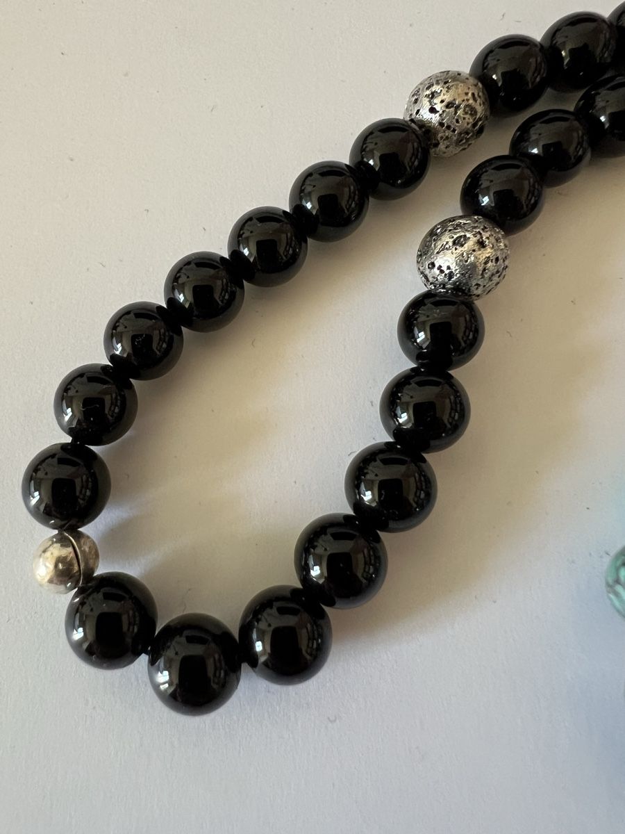 Catenine: Collier sautoir en pierres 76 cm  – Usato da Lausanne venduto da sualenna 6