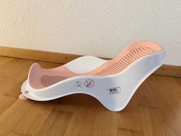 Baby Badeliege Angelcare rosa weiss neuwertig Zustand