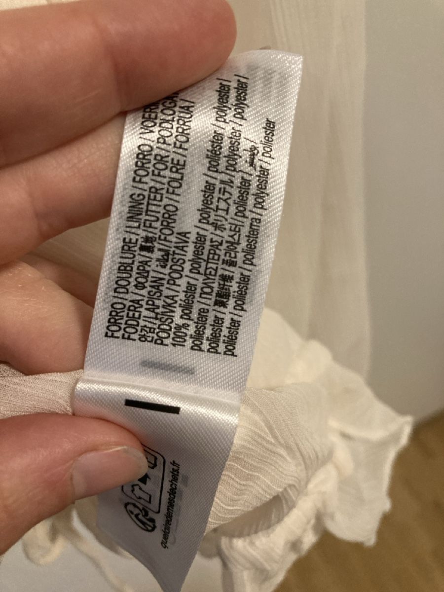 Bershka Camicette: Weiße elegante Bluse – Usato da Urtenen-Schönbühl venduto da alessibas 5