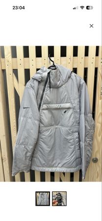 Nike Anorak Jacke grau top Zustand