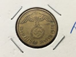 Drittes Reich 10 Reichspfennig 1938 A