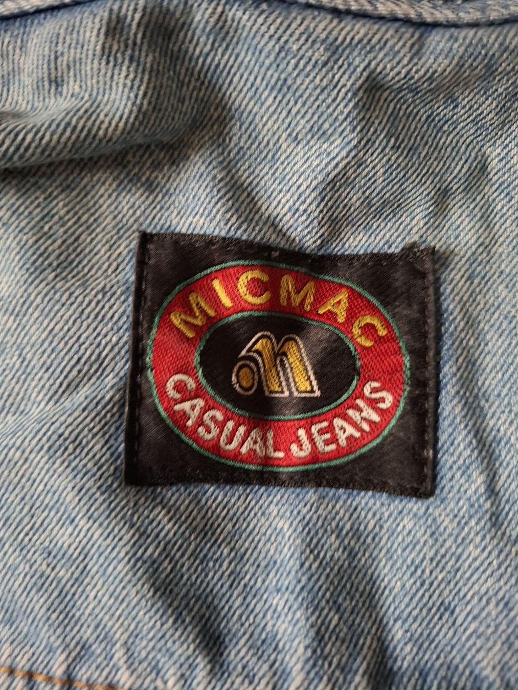 Giacche: MicMac Jeans Jacke, hellblau, Grösse M, Original 80/90er – Usato da Hunzenschwil venduto da Hardrock6 2