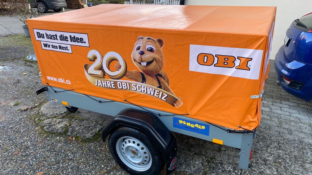 Stema Anhänger AN 75013 mit OBI Hochplane Kaufen auf Ricardo