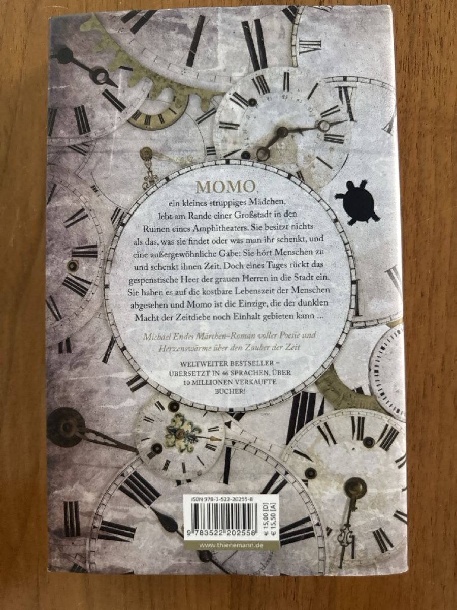 Bücher: Buch Michael Ende Momo Märchen-Roman – Gebraucht aus Hagendorn von KALU27 1