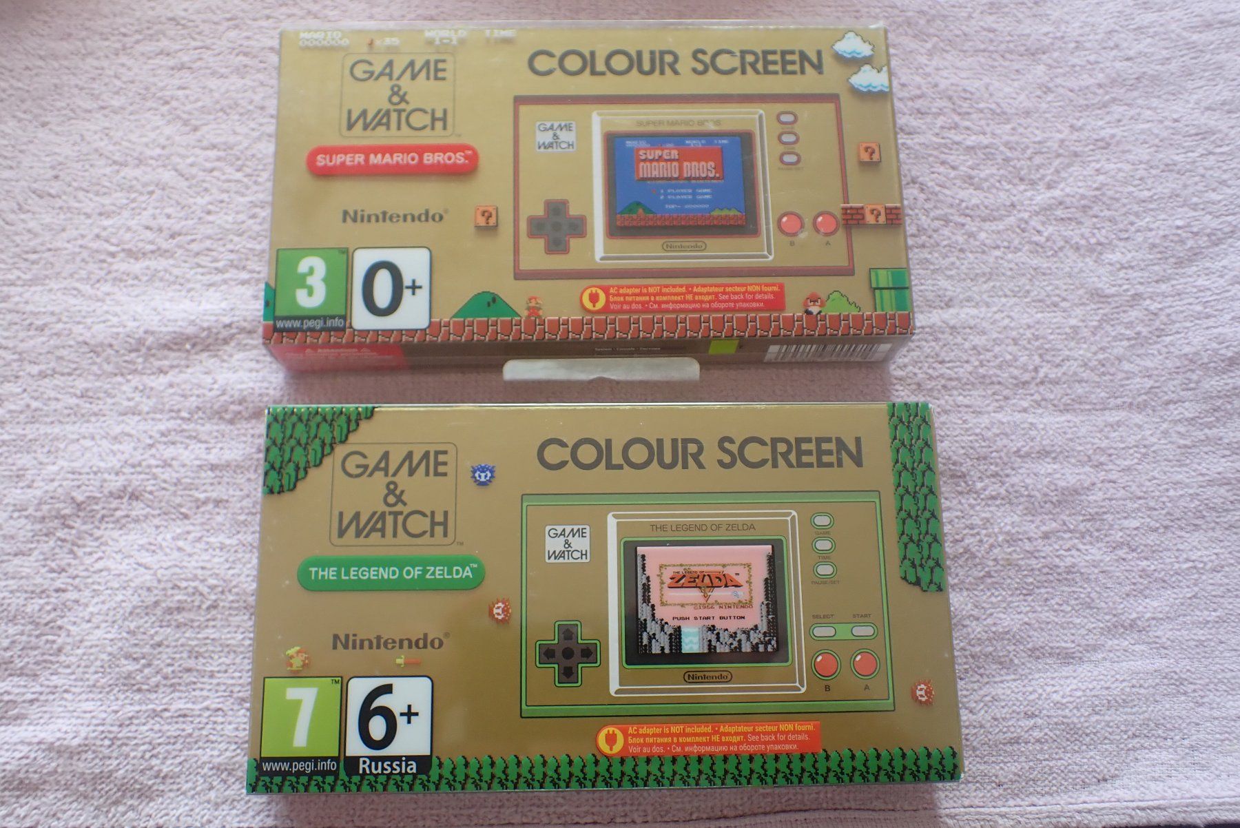 Nintendo Game & Watch Color Screen Mario Bros. und Zelda OVP (Neu ...