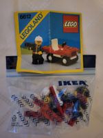 LEGO Town 6612 Fire Chief Car - VINTAGE 1986 - 100% Complet