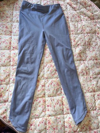 Blue sports leggings girl 10-11 years