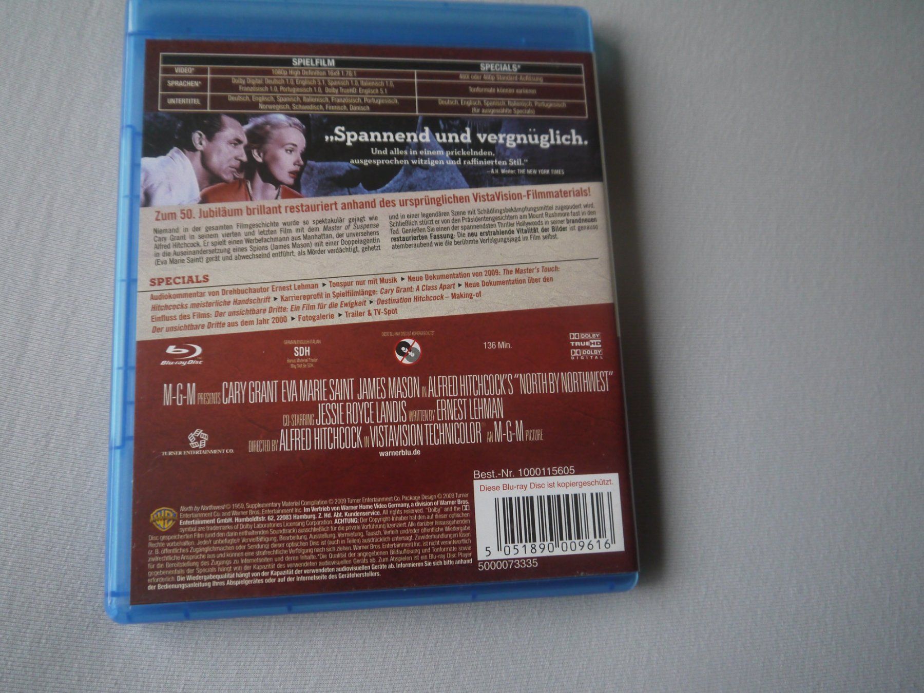Tous les DVDs: DER UNSICHTBARE DRITTE - Cary Grant – D'occasion à Hagendorn par Blaf 1