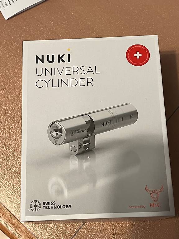 Nuki Lucchetti: Nuki Universal Schweizer Rundprofil Cylinder, Neu, Komplett – Nuovo (secondo la descrizione) da Oberschrot venduto da baldachin01 6