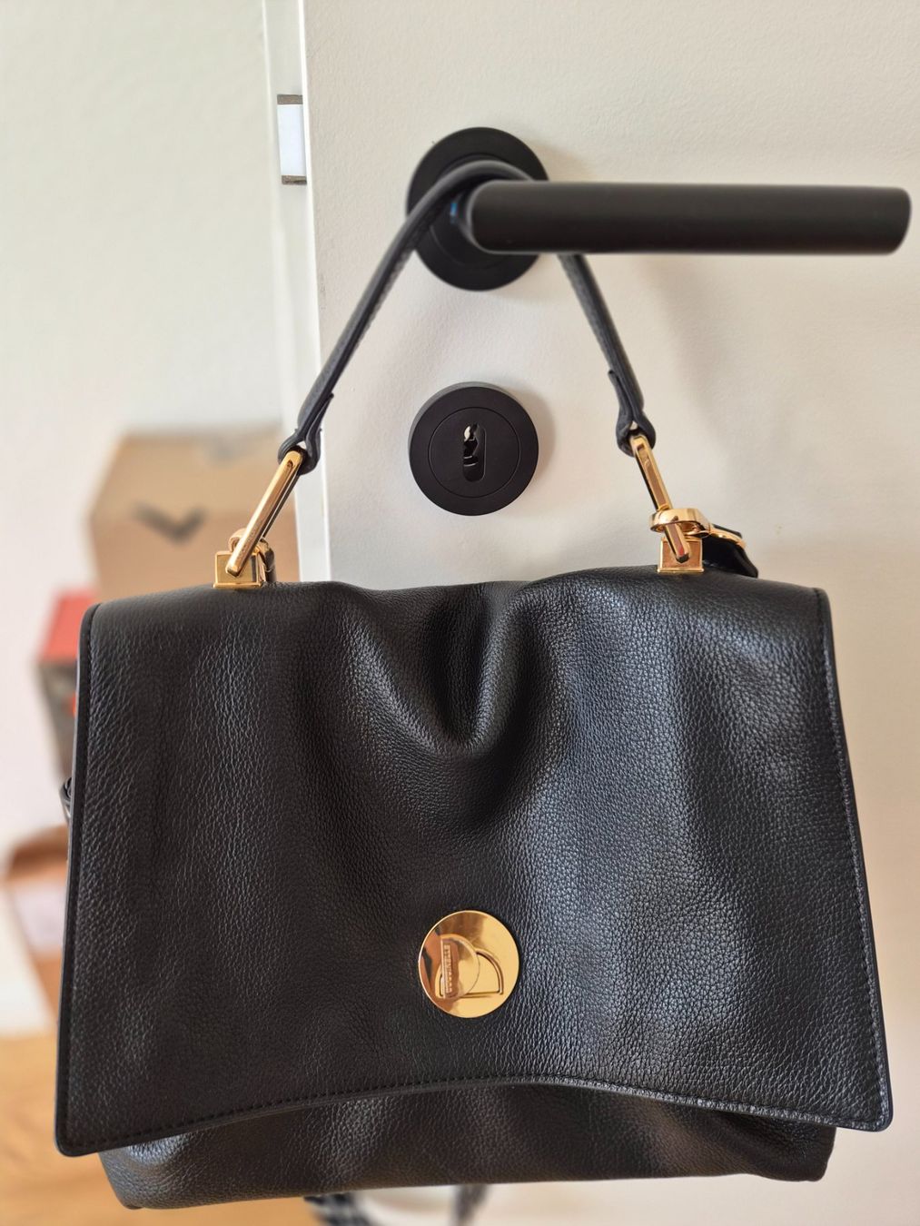 Coccinelle Borse da donna: Coccinelle-  Black Leather Bag- – Usato da Maur venduto da Sofi___ 3