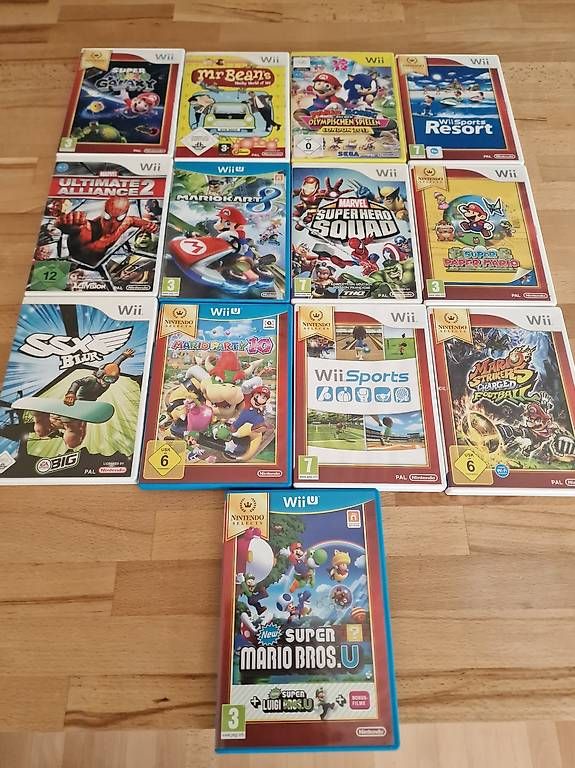 Giochi: 13 Nintendo Wii U Spiele  – Usato da St. Gallen venduto da ste_fq9h