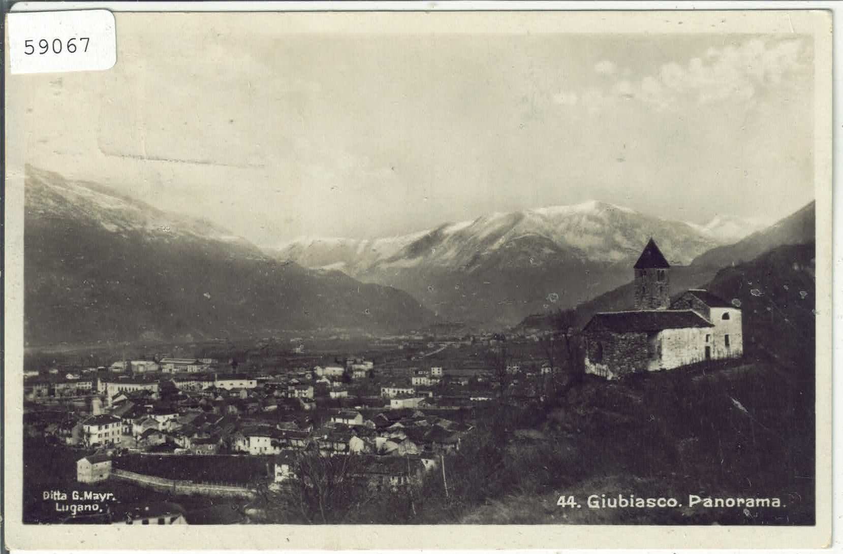 Cartes postales: Giubiasco - Panorama generale – D'occasion à Ettingen par Kartenplanet