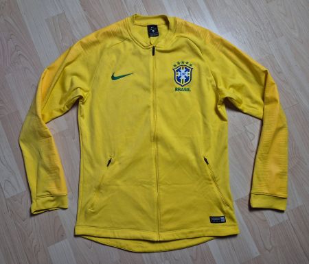 Nike 2018 Brasilien Anthem Jacke Gr. M