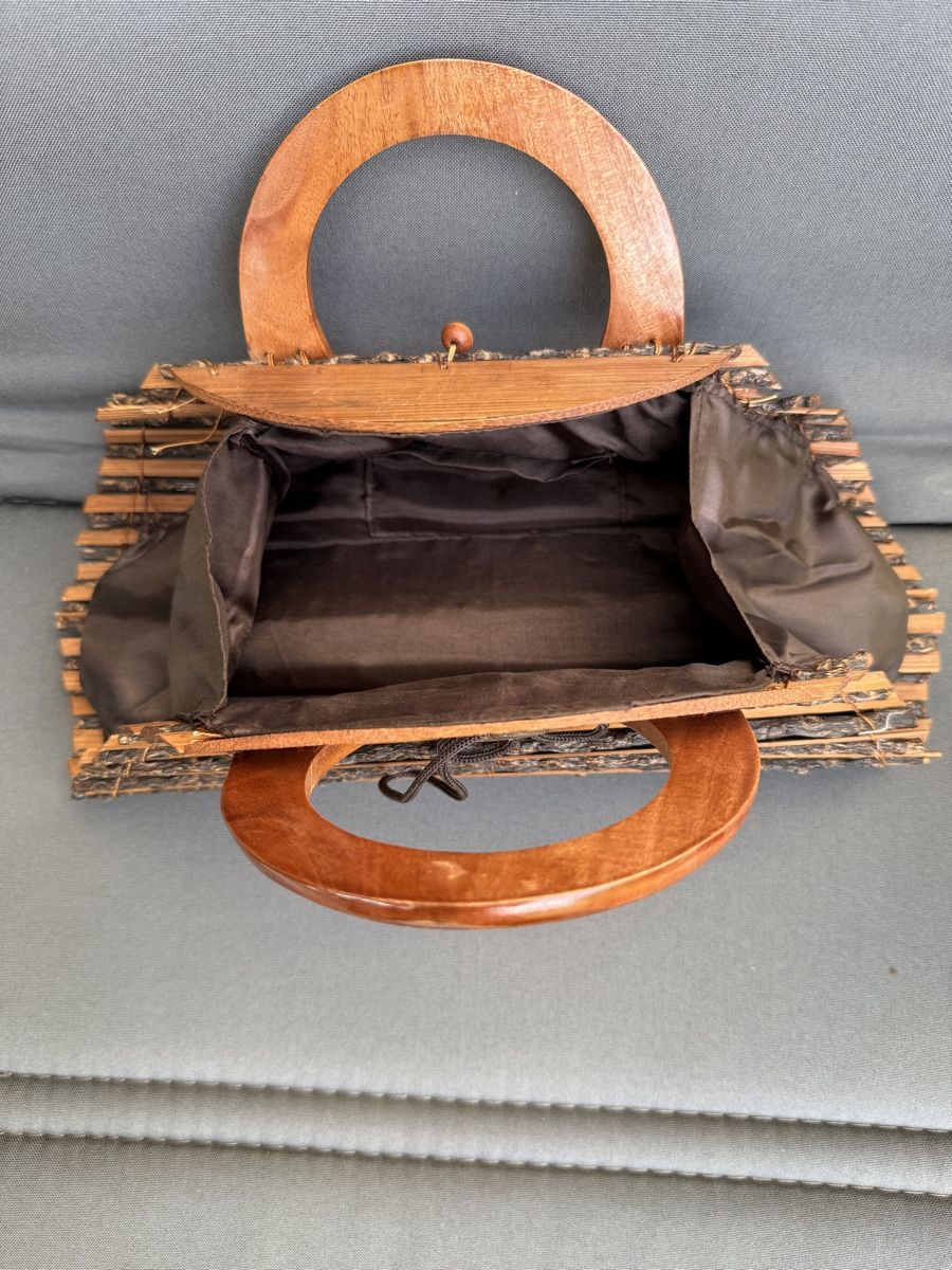 Sacs femmes: Tasche aus Holz – D'occasion à Bichelsee par straub87 1