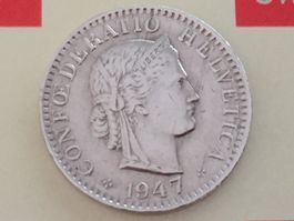 20 Rappen 1947 ss-vz