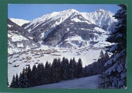 Klosters-Dorf mit Aelpelti, 1971, gelaufen, Grossformat