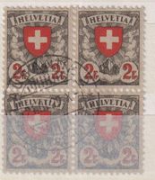 Y44) Freimarke 166, 4.Block, Vollstempel, sehe Scan