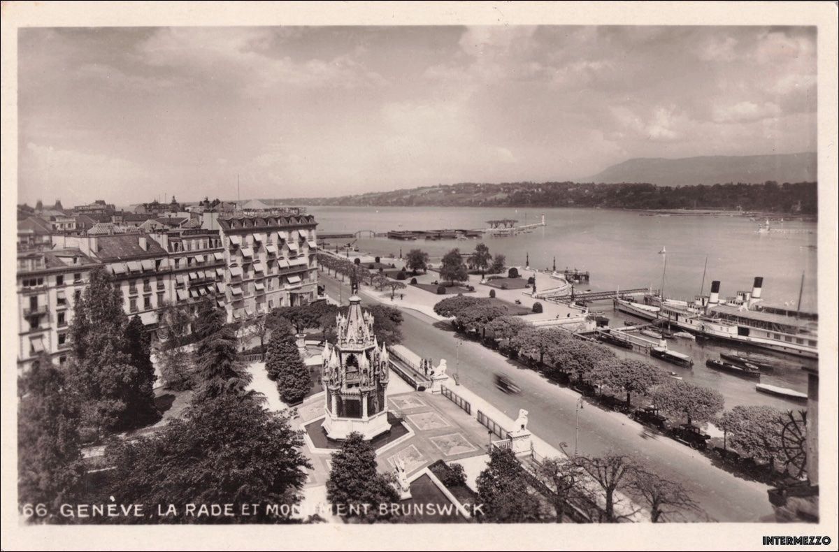 Cartes postales: Genf // La Rade 1933 Brunswick – D'occasion à Basel par intermezzo12