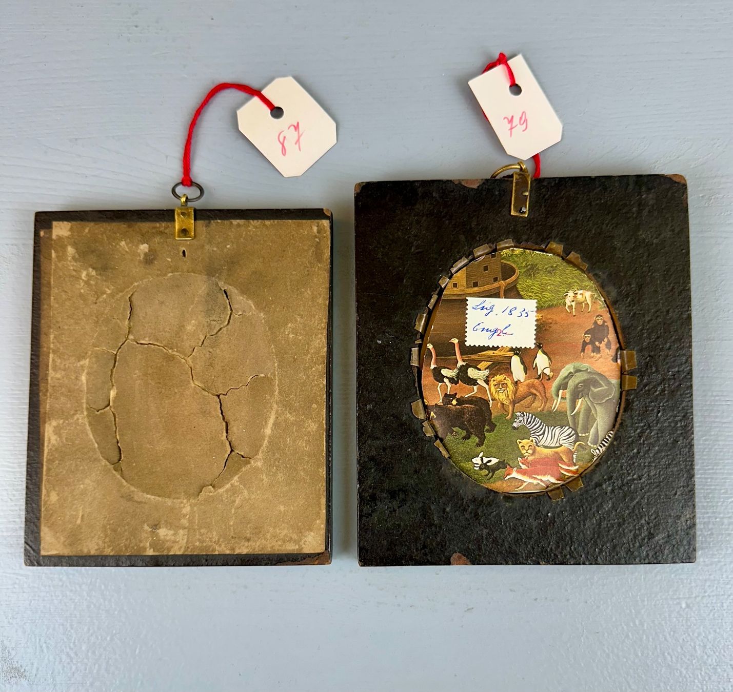 Gemälde: ANTIKE PORTRAIT MINIATUREN #17 – Gebraucht aus Zürich von NIKI777 6
