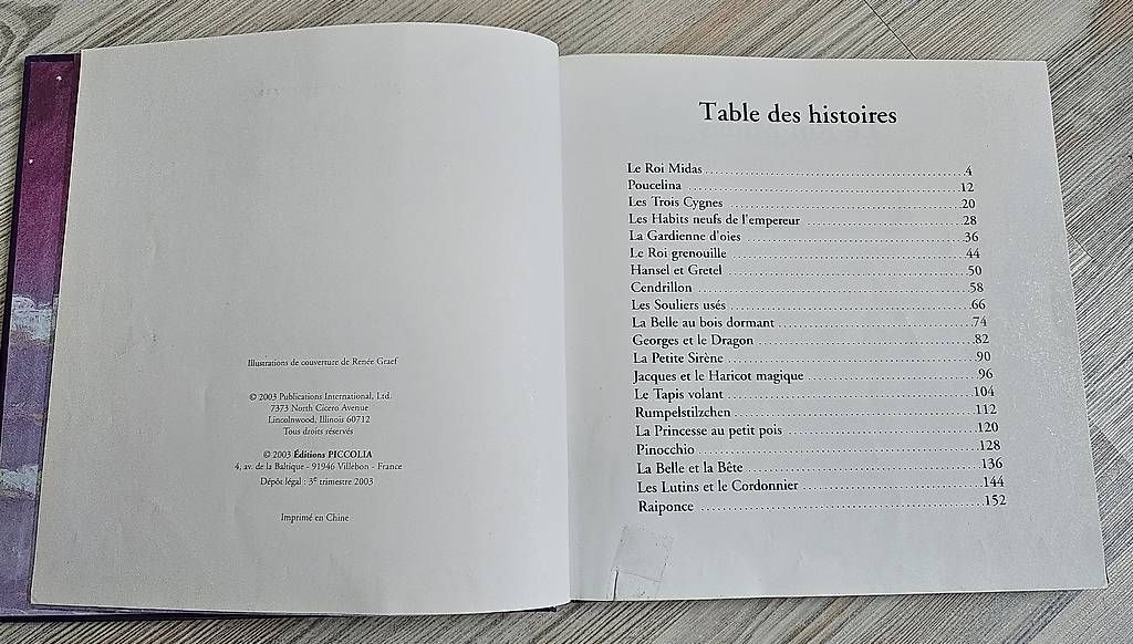 Bücher: Livre de contes pour enfants. – Gebraucht aus Fully von cvivi75 2