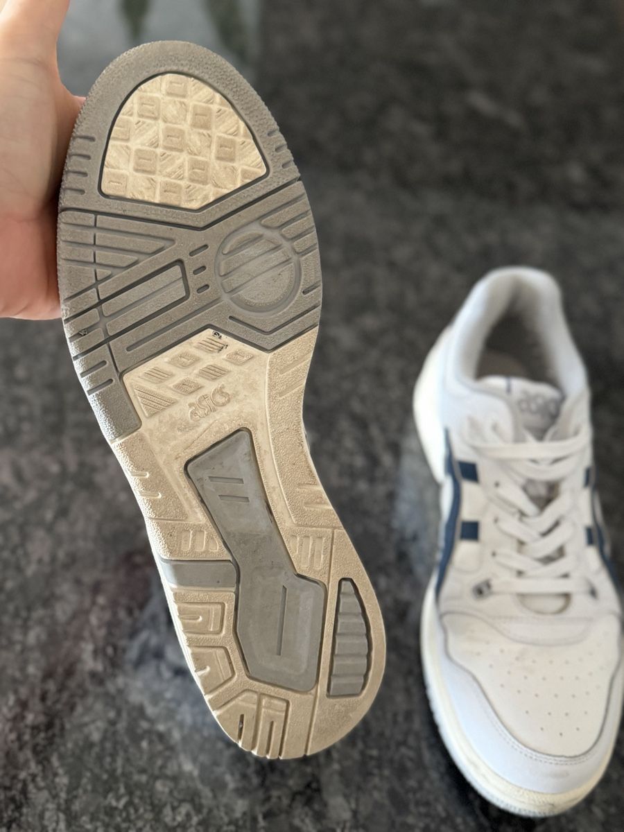 Asics Scarpe da uomo: Asics Sneaker, Grösse EUR44.5 , Weiss/Blau – Usato da Pfäffikon SZ venduto da Pikn 3