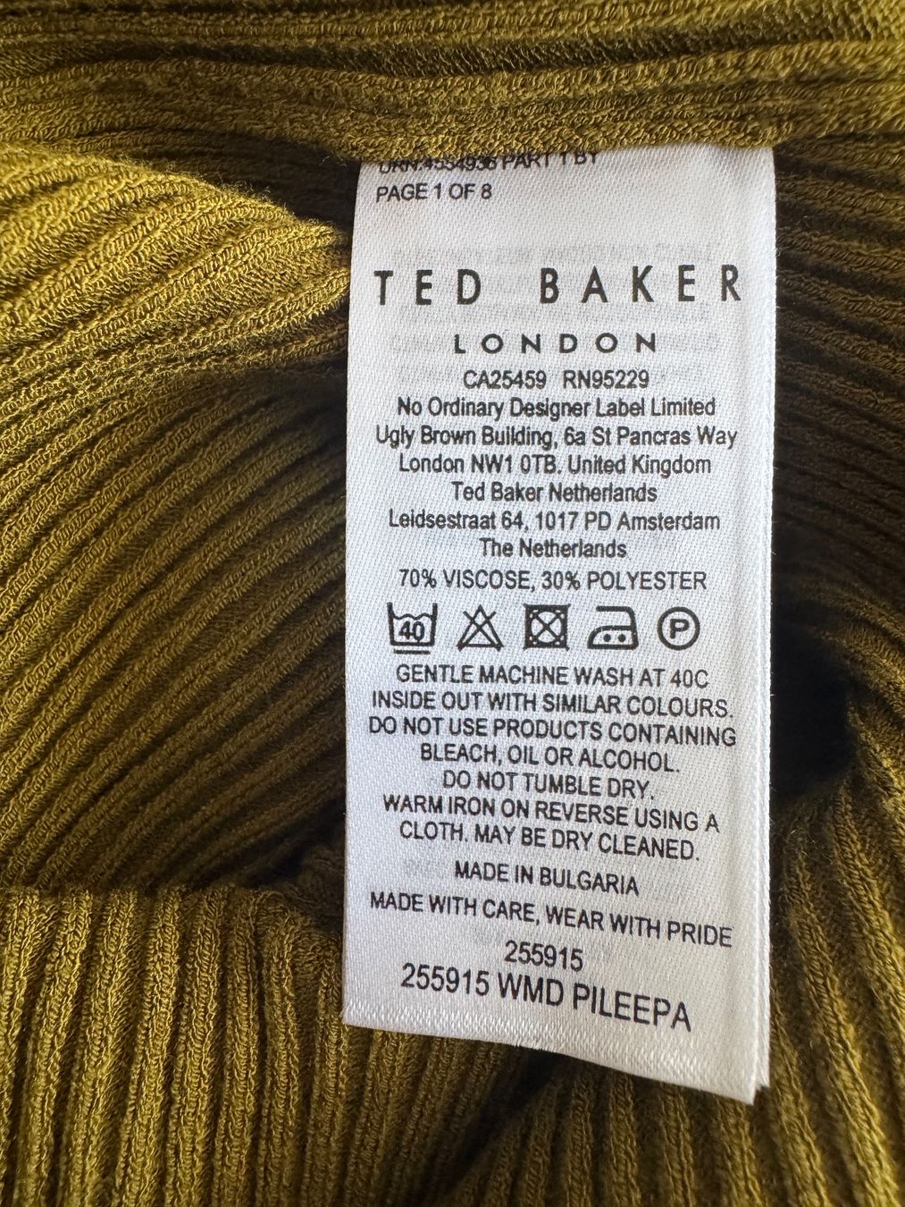 Ted Baker Vestiti: Ted Baker – Usato da Gümmenen venduto da Monsieur_Finn 4