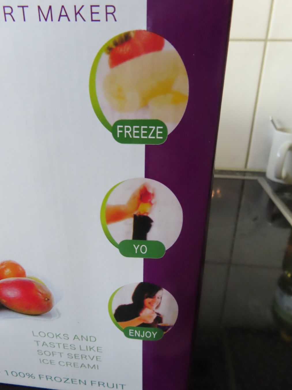 Elettrodomestici da cucina: Healthy Dessert Maker Gefrierspeise Eisbereiter Neu – Nuovo e nell'imballaggio originale da Rüfenacht BE venduto da mada05 2