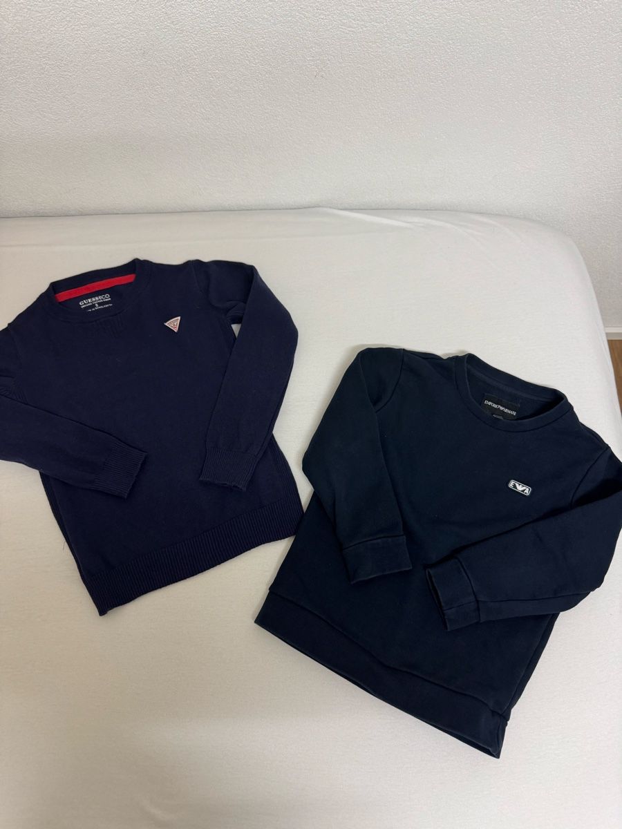 Guess Kleiderpakete & -sets: 2 Pullover Kinder Armani und  Guess Grösse 110 – Neu (gemäss Beschreibung) aus Oberengstringen von lor_8y27