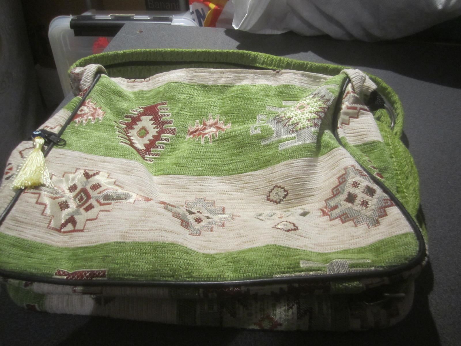Borse da donna: Tasche hellgrün/beige, verziert – Usato da Zürich venduto da abraxas1291 1