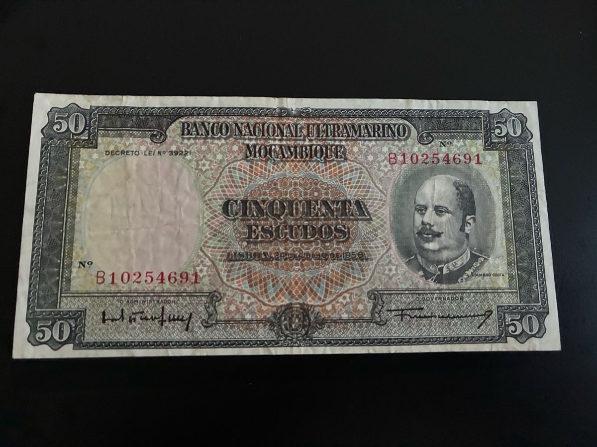Banconote: 50$00 1958 – Usato da Dällikon venduto da Woldbanknoten 1