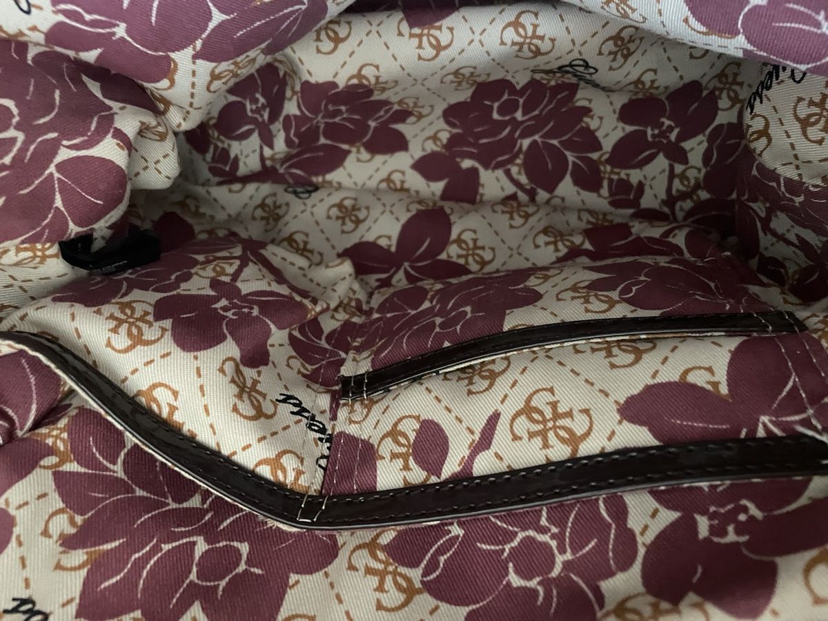 Guess Taschen für Damen: GUESS Handtasche Braun mit Logodruck – Gebraucht aus Eschenbach SG von Patri84 4