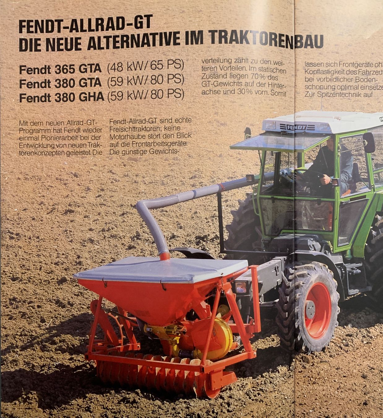 Documenti: Fendt Geräteträger Prospekt Allrad, Oldtimer Traktor – Usato da Lienz venduto da Benziner1 1