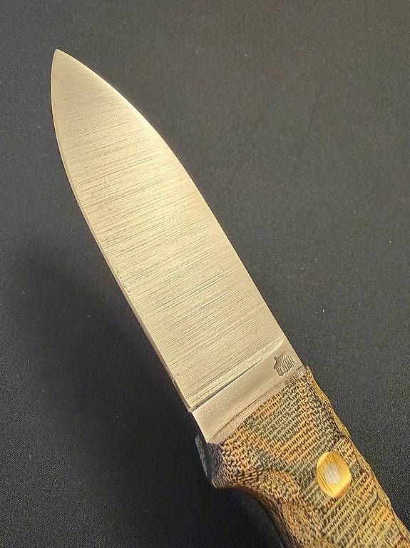 Accessoires: Klinge LT. Wright: Genesis flat CPM 3V - Green/Black micarta – D'occasion à Montagnola par Netmastro 1