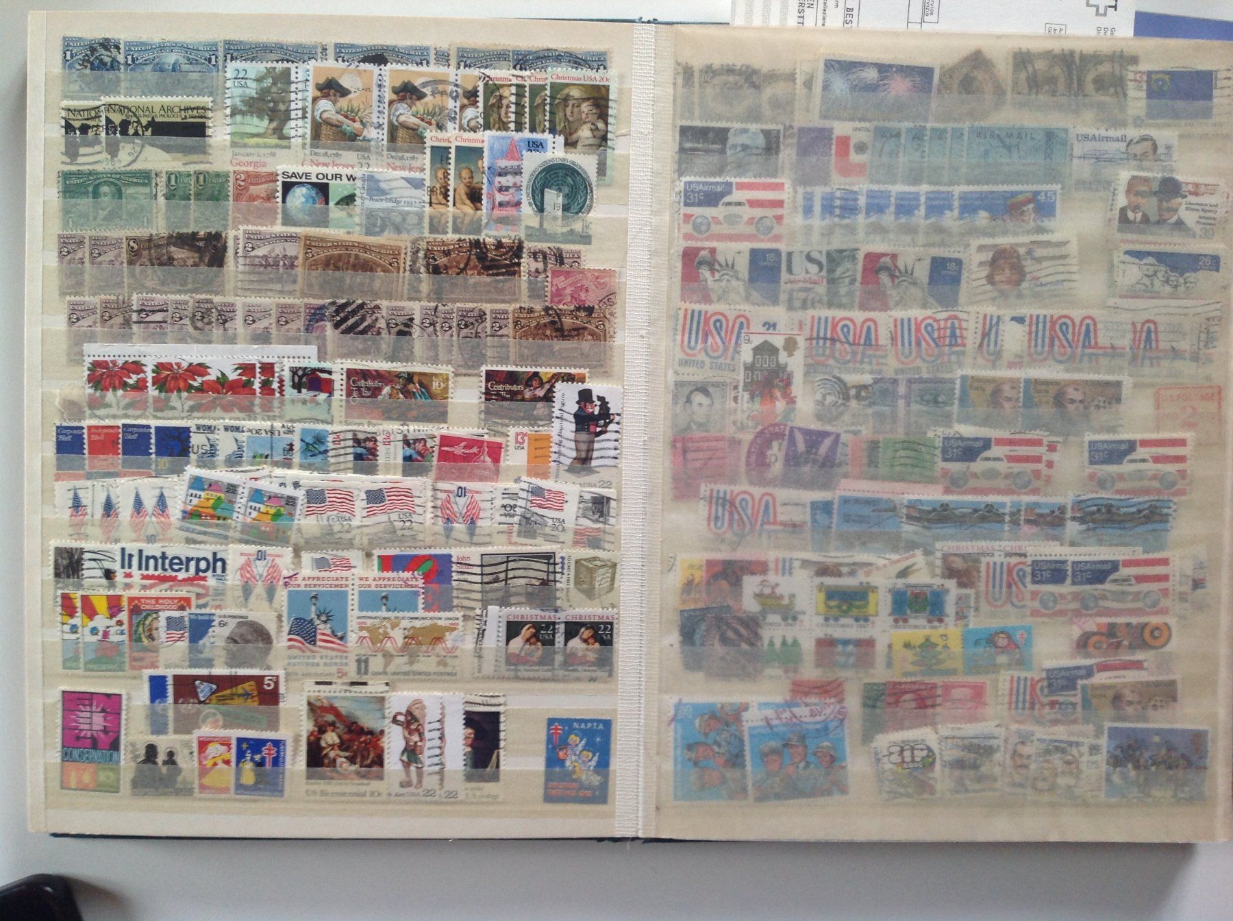 Alle Briefmarken: timbre USA 30.8.5 – Gebraucht aus Vuiteboeuf von broticaire 7