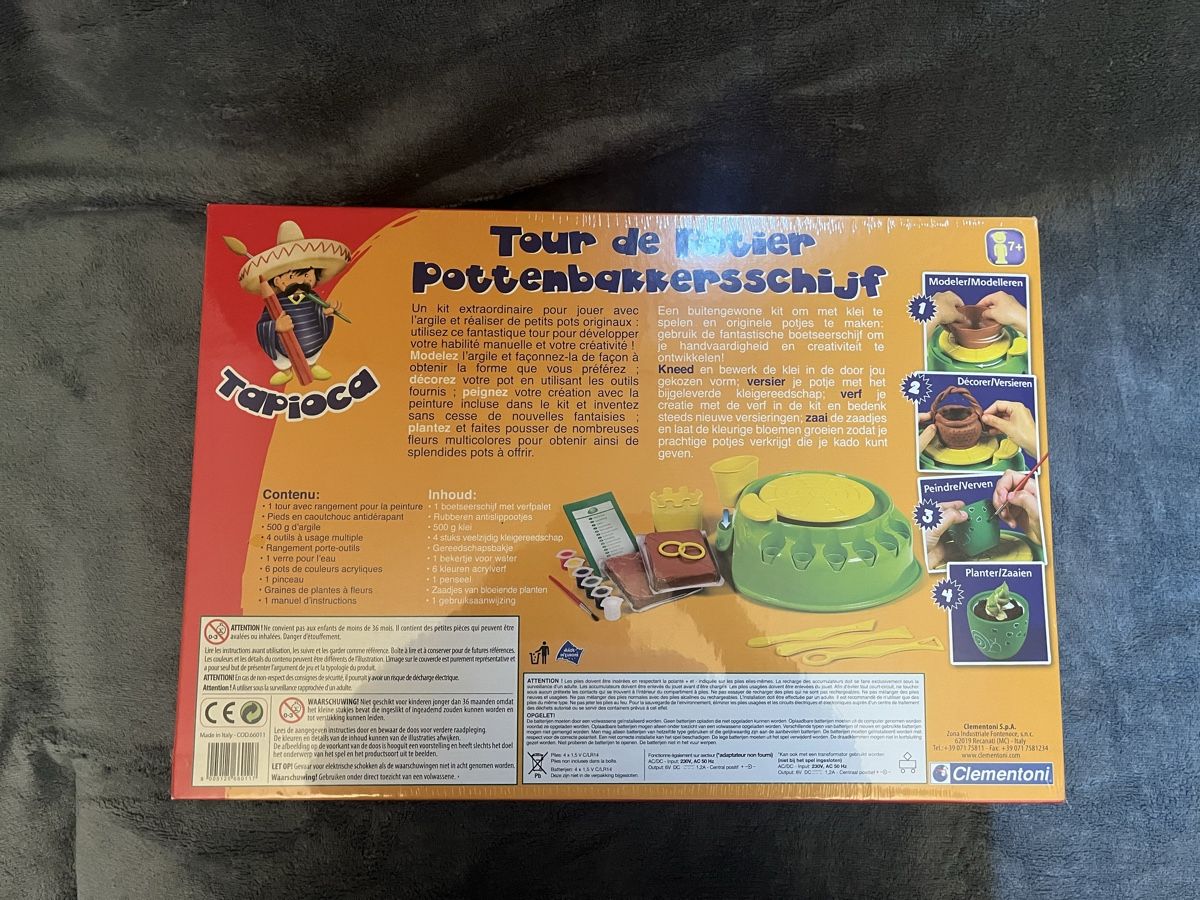 Kit bricolage: Tour de potier Tapioca - Kit complet pour enfants créatifs – Nuovo e nell'imballaggio originale da Buchillon venduto da Samui3 1