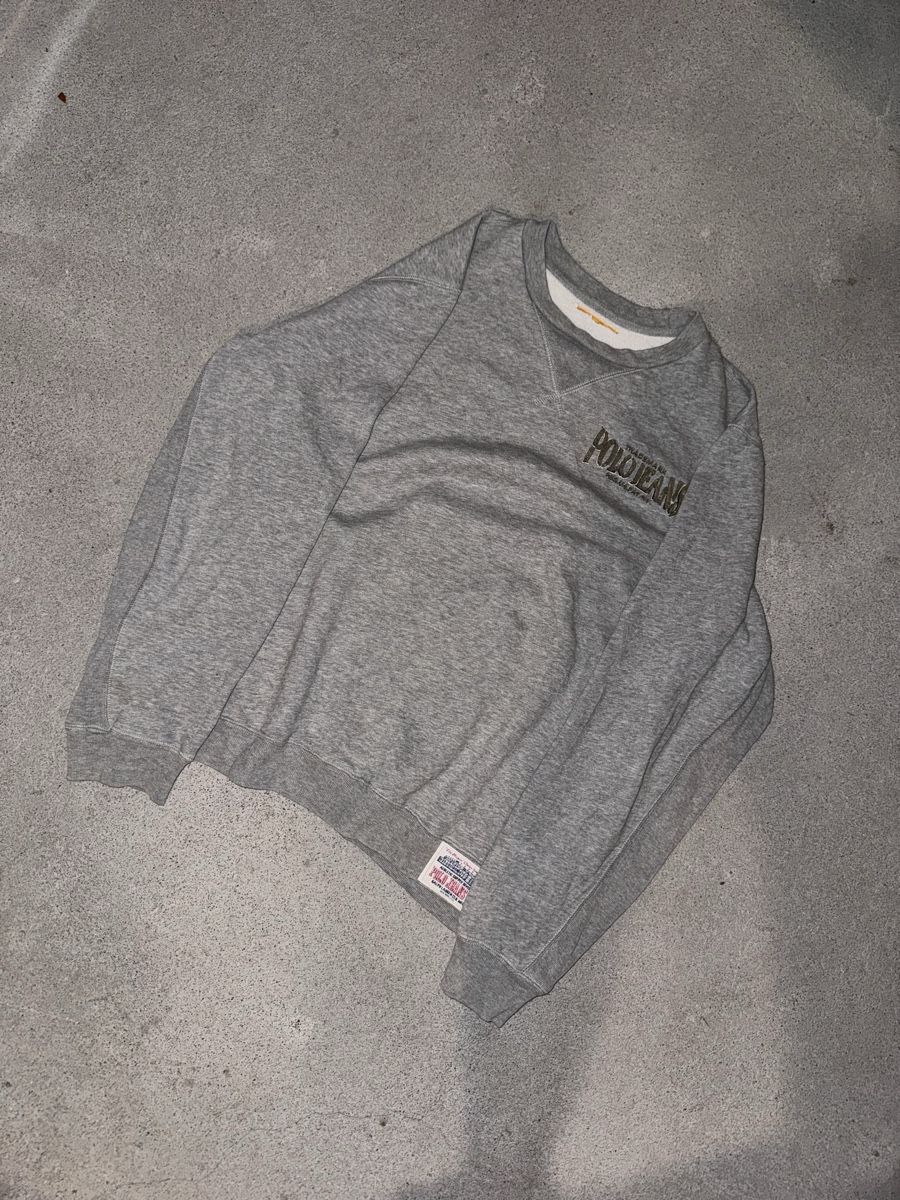 Maglioni & Felpe: vintage polo jeans sweatshirt grey  – Usato da Oberhofen Thun'see venduto da 61archive 2