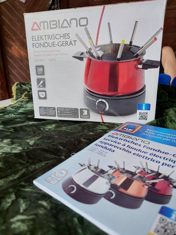 AMBIANO ELECTRO FONDUE CHINOISE SET OVP Kaufen auf Ricardo