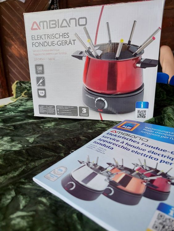 Ambiano Electric Fondue Pot