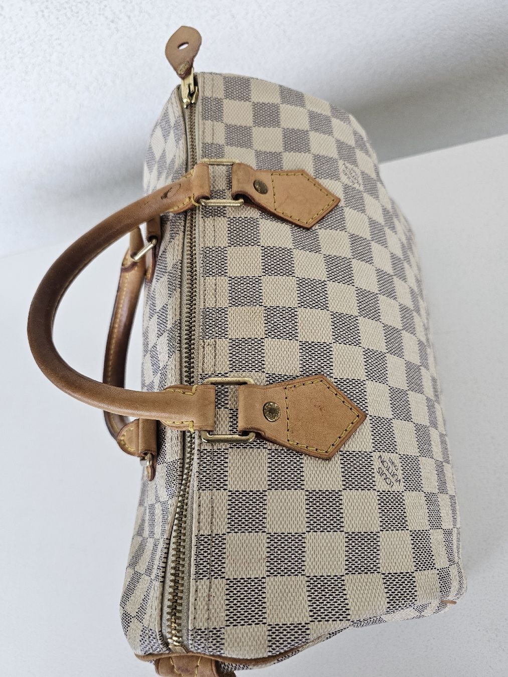 Louis Vuitton Taschen für Damen: Louis Vuitton Speedy 30 Damier Azur – Gebraucht aus Dottikon von Chicca_73 2