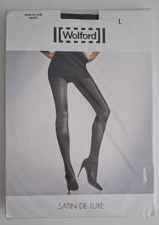 Wolford Satin De Luxe Tighs - Grösse L - originalverpackt