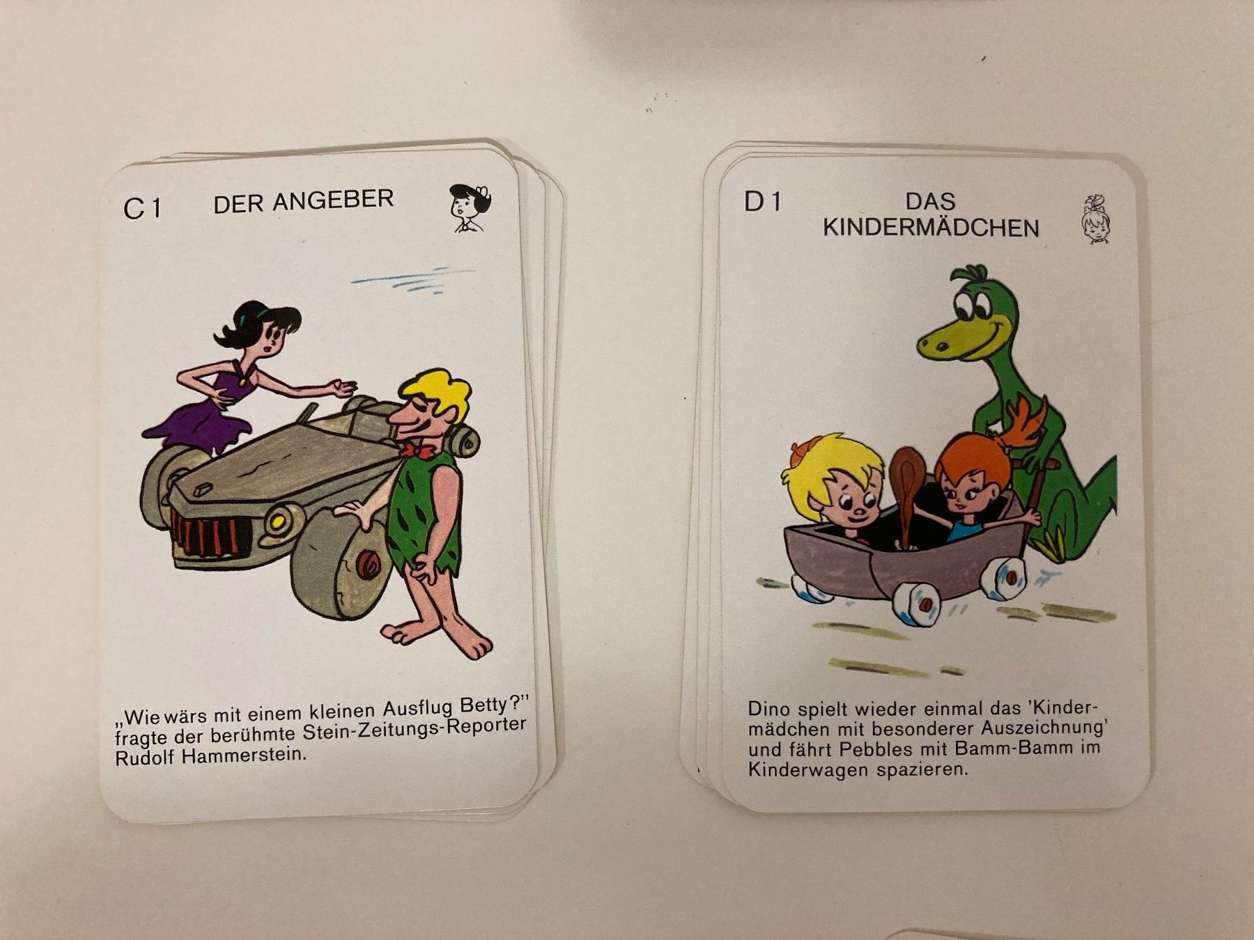 Giochi: Familie Feuerstein Quartett – Usato da Burgdorf venduto da Jointler 2