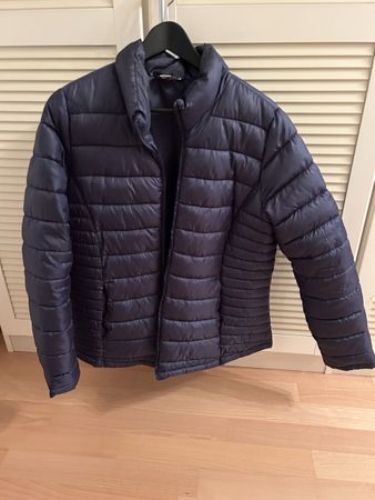 Steppjacke blau