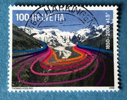 Nr. 1300  Morteratschgletscher GESTEMPELT 2009  