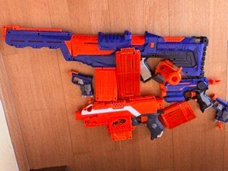 Nerf Giocattoli: Nerf N-Strike Elite / Modulus Reihe – Usato da Brütten venduto da Style-Snob 1