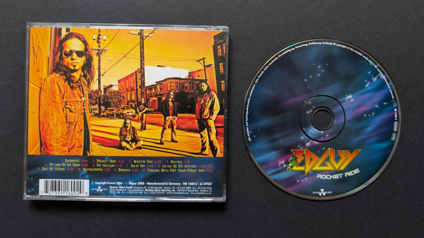 CDs: Edguy | Rocket Ride  | CD – D'occasion à Bottmingen par dan_c5wb 1