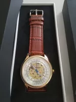NEU Lord Timepieces Watch, Gold Uhr, Leder, Automatisch
